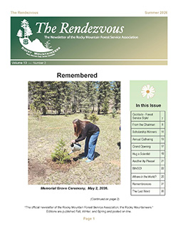 2026 Spring Rocky Mountaineers Rendezvous Newsletter