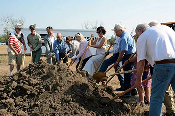 National Conservation Legacy Center Ground breaking - CLICK and go to the museum site.